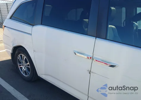 2011 Honda Odyssey Ex-L z USA, uszkodzony, nr VIN 5FNRL5H67BB091292